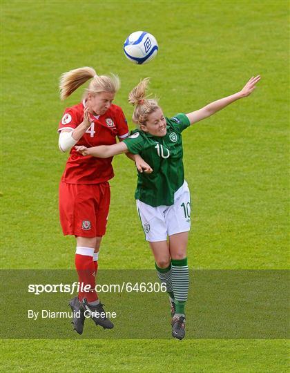 Republic of Ireland v Wales - Women's European Championship Qualifier