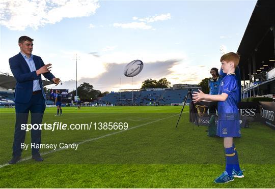 Mascots at Leinster v Cardiff Blues - Guinness PRO14 Round 2