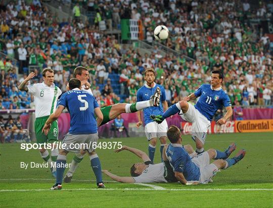 Republic of Ireland v Italy - EURO2012 Group C Republic of Ireland v Italy - EURO2012 Group C