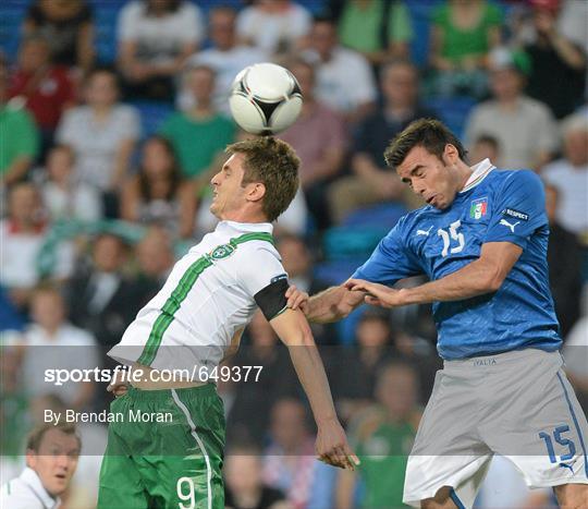 Republic of Ireland v Italy - EURO2012 Group C Republic of Ireland v Italy - EURO2012 Group C