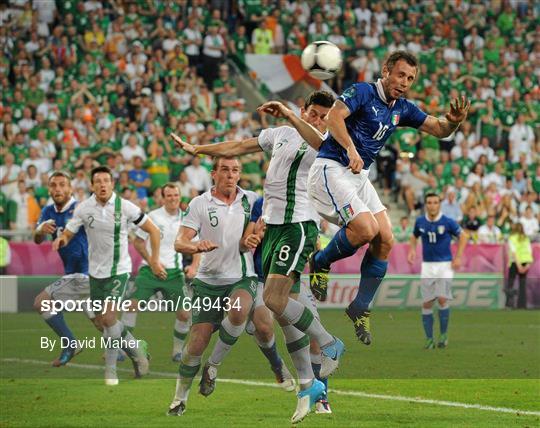 Republic of Ireland v Italy - EURO2012 Group C Republic of Ireland v Italy - EURO2012 Group C