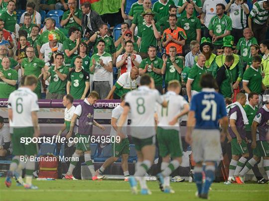 Republic of Ireland v Italy - EURO2012 Group C