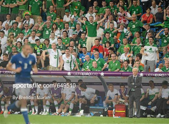 Republic of Ireland v Italy - EURO2012 Group C Republic of Ireland v Italy - EURO2012 Group C