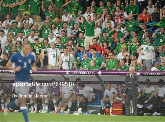 Republic of Ireland v Italy - EURO2012 Group C