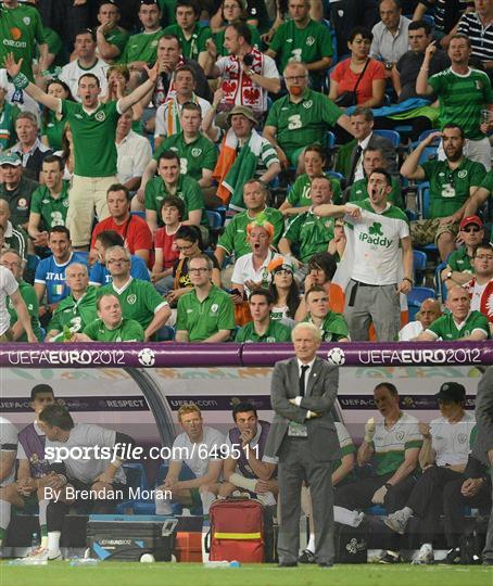 Republic of Ireland v Italy - EURO2012 Group C Republic of Ireland v Italy - EURO2012 Group C