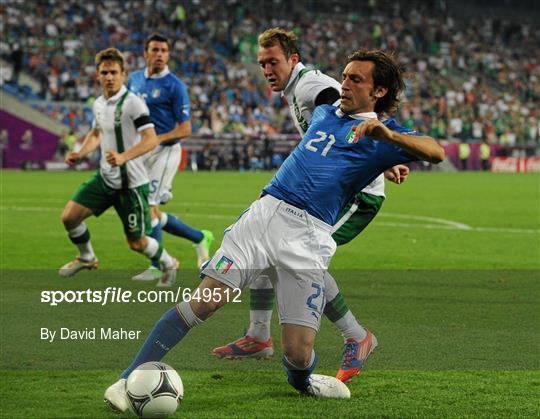 Republic of Ireland v Italy - EURO2012 Group C