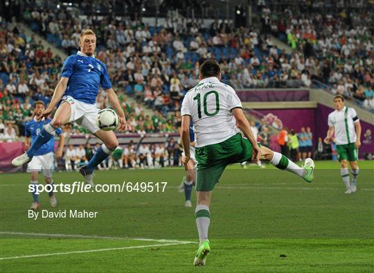 Republic of Ireland v Italy - EURO2012 Group C