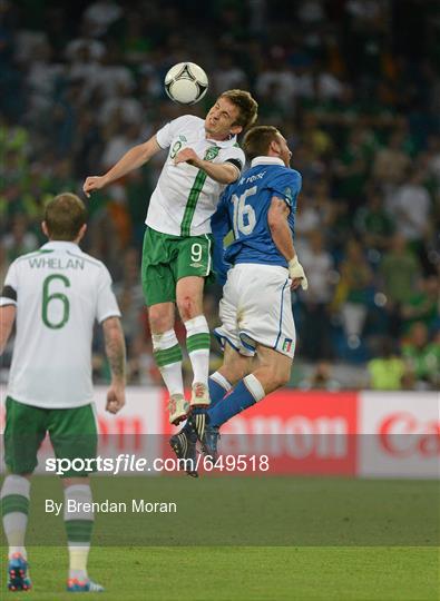 Republic of Ireland v Italy - EURO2012 Group C Republic of Ireland v Italy - EURO2012 Group C