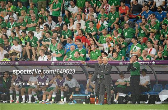 Republic of Ireland v Italy - EURO2012 Group C Republic of Ireland v Italy - EURO2012 Group C