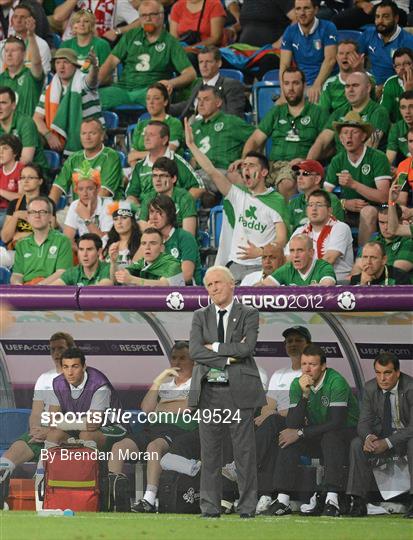 Republic of Ireland v Italy - EURO2012 Group C Republic of Ireland v Italy - EURO2012 Group C