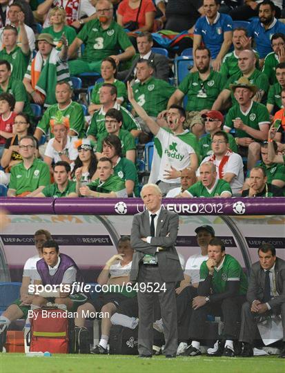 Republic of Ireland v Italy - EURO2012 Group C