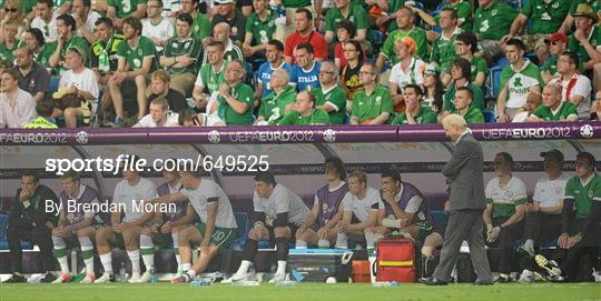 Republic of Ireland v Italy - EURO2012 Group C