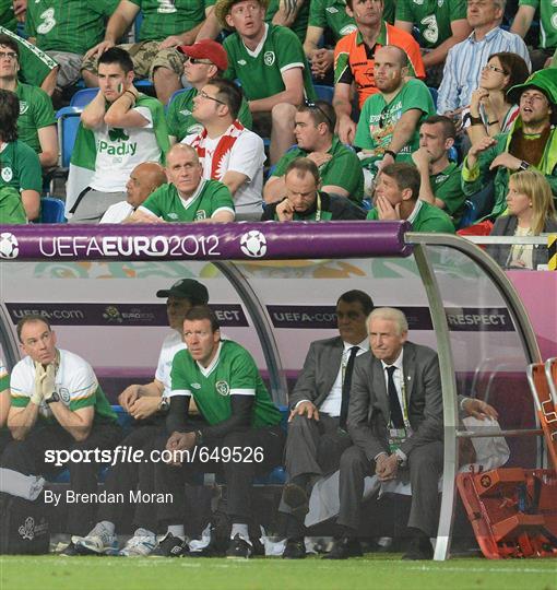 Republic of Ireland v Italy - EURO2012 Group C Republic of Ireland v Italy - EURO2012 Group C