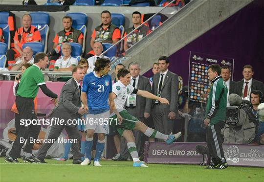 Republic of Ireland v Italy - EURO2012 Group C Republic of Ireland v Italy - EURO2012 Group C