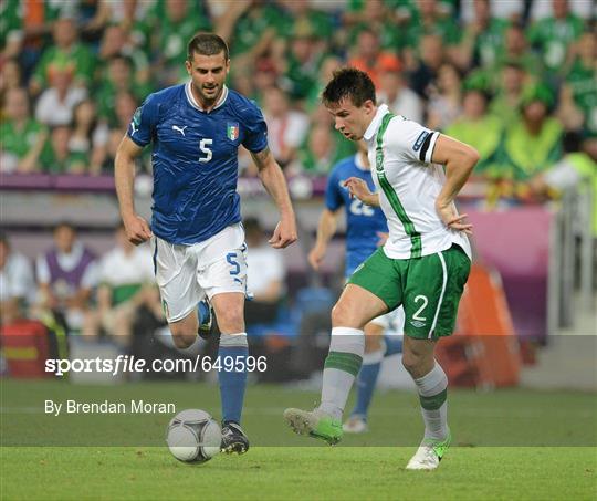 Republic of Ireland v Italy - EURO2012 Group C Republic of Ireland v Italy - EURO2012 Group C