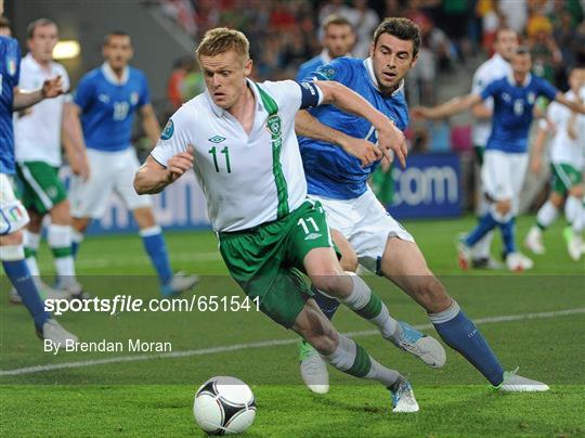 Republic of Ireland v Italy - EURO2012 Group C