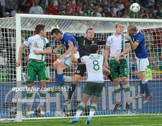 Republic of Ireland v Italy - EURO2012 Group C Republic of Ireland v Italy - EURO2012 Group C