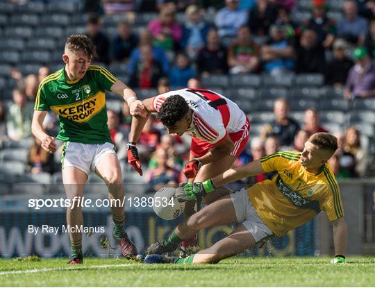 Kerry v Derry - Electric Ireland GAA Football All-Ireland Minor Championship Final Kerry v Derry - Electric Ireland GAA Football All-Ireland Minor Championship Final