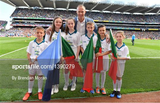 eir Flagbearers at Dublin v Mayo - GAA Football All-Ireland Senior Championship Final