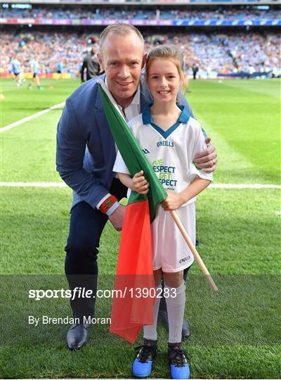 eir Flagbearers at Dublin v Mayo - GAA Football All-Ireland Senior Championship Final eir Flagbearers at Dublin v Mayo - GAA Football All-Ireland Senior Championship Final