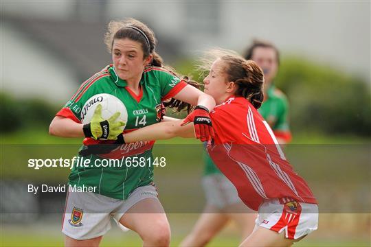 Cork v Mayo - All-Ireland U14 'A' Ladies Football Championship Final 2012
