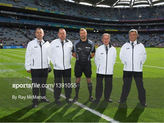 Match Officials at Kerry v Derry - Electric Ireland GAA Football All-Ireland Minor Championship Final