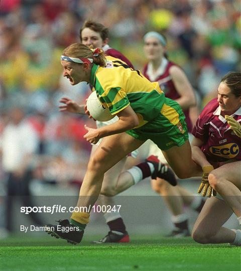 Galway v Donegal - All-Ireland Ladies Junior Football Championship Final