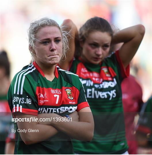 Dublin v Mayo - TG4 Ladies Football All-Ireland Senior Championship Final Dublin v Mayo - TG4 Ladies Football All-Ireland Senior Championship Final