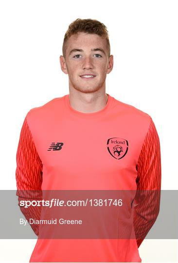 Republic of Ireland U19 Squad Portraits