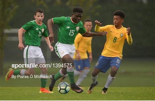 Republic of Ireland U16 v Brazil U15 - International Friendly