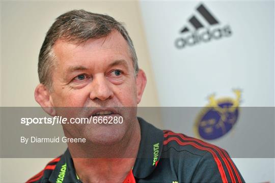 Munster Rugby introduce new management personnel ahead of 2012/13 Season