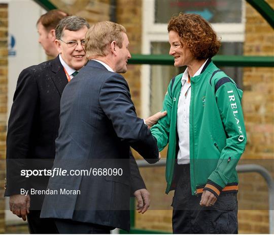London 2012 Olympic Games - Enda Kenny Meets Irish Athletes Friday 27th July