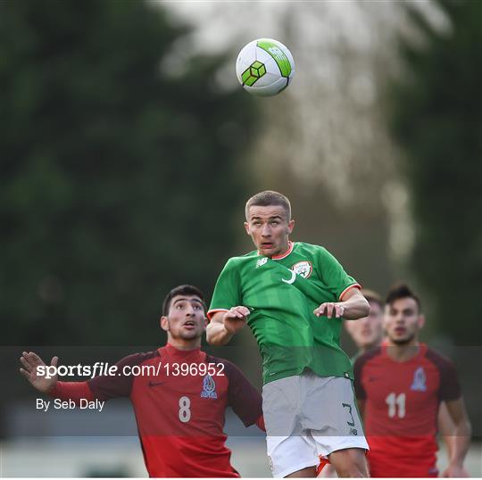 Republic of Ireland v Azerbaijan -  UEFA European U19 Championship Qualifier