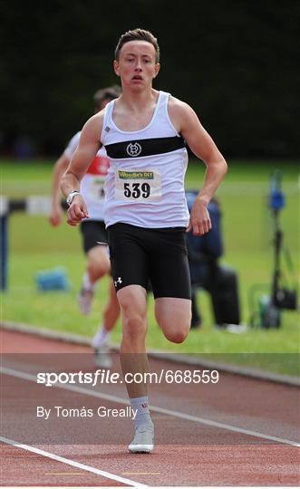 Woodie’s DIY Juvenile Track and Field Championships of Ireland - Saturday 28th July 2012