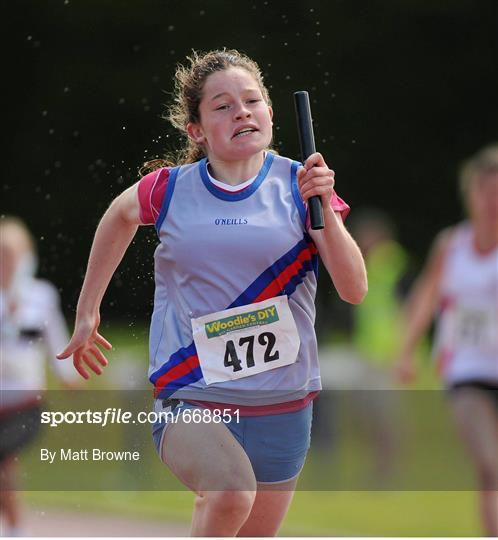 Woodie’s DIY Juvenile Track and Field Championships of Ireland - Sunday 29th July 2012