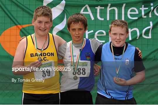 Woodie’s DIY Juvenile Track and Field Championships of Ireland - Saturday 28th July 2012