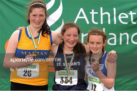 Woodie’s DIY Juvenile Track and Field Championships of Ireland - Saturday 28th July 2012