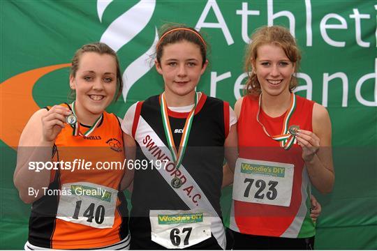 Woodie’s DIY Juvenile Track and Field Championships of Ireland - Saturday 28th July 2012