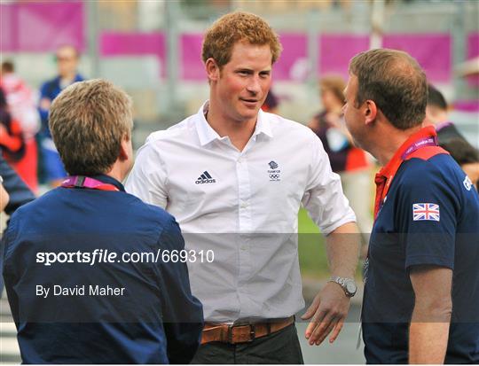 London 2012 Olympic Games - Duke and Duchess of Cambridge at Olympic Park Tuesday 31st July