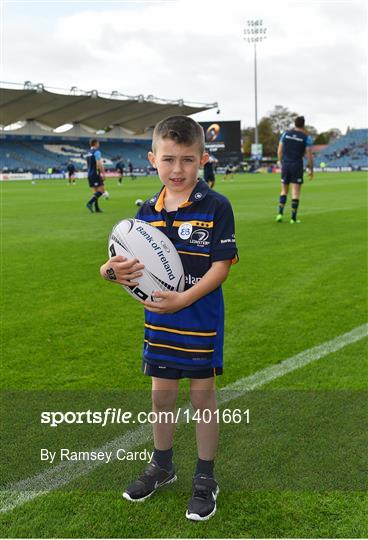 Mascots at Leinster v Montpellier - European Rugby Champions Cup Pool 3 Round 1
