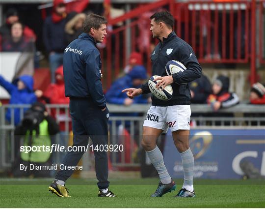 Munster v Racing 92 - European Rugby Champions Cup Pool 4 Round 2