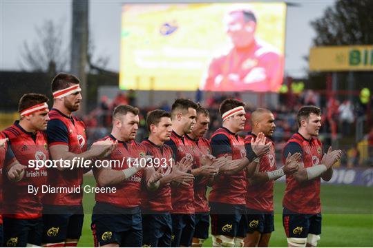 Munster v Racing 92 - European Rugby Champions Cup Pool 4 Round 2