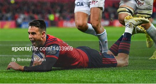 Munster v Racing 92 - European Rugby Champions Cup Pool 4 Round 2 Munster v Racing 92 - European Rugby Champions Cup Pool 4 Round 2