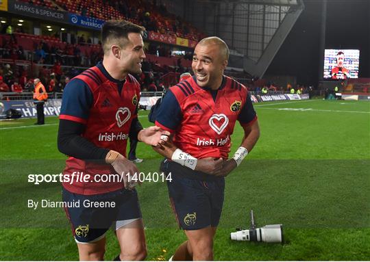 Munster v Racing 92 - European Rugby Champions Cup Pool 4 Round 2 Munster v Racing 92 - European Rugby Champions Cup Pool 4 Round 2