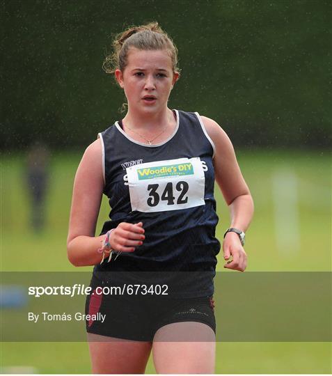 Woodie’s DIY Juvenile Track and Field Championships of Ireland - Saturday 28th July 2012