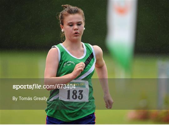 Woodie’s DIY Juvenile Track and Field Championships of Ireland - Saturday 28th July 2012