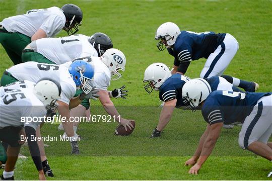 Kent School v National School of American Football - Global Ireland Football Tournament 2012