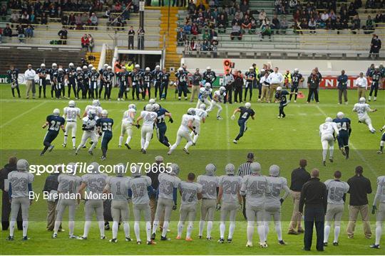 Kent School v National School of American Football - Global Ireland Football Tournament 2012