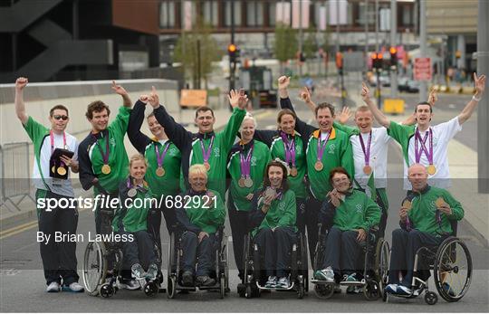 London 2012 Paralympic Games - Team Ireland Athletes Prepare for Departure Monday 10th September