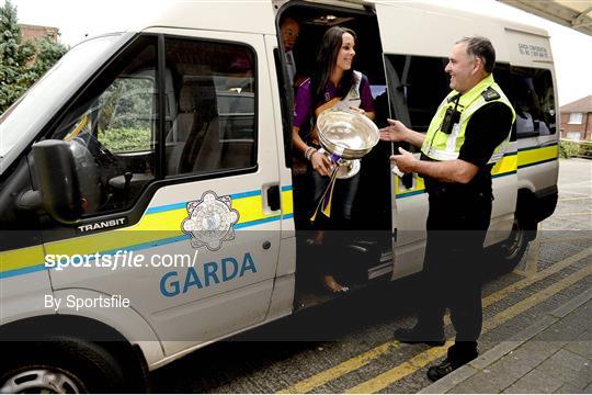 All-Ireland Senior Camogie Champions Wexford visit Our Lady's Hospital for Sick Children